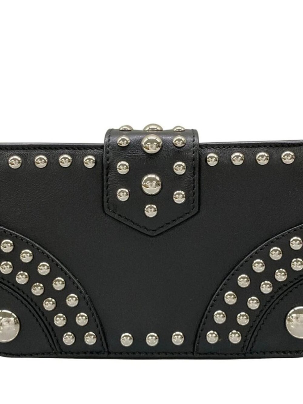 PRADA - Black Leather Accessory Case - Picture 2 of 10